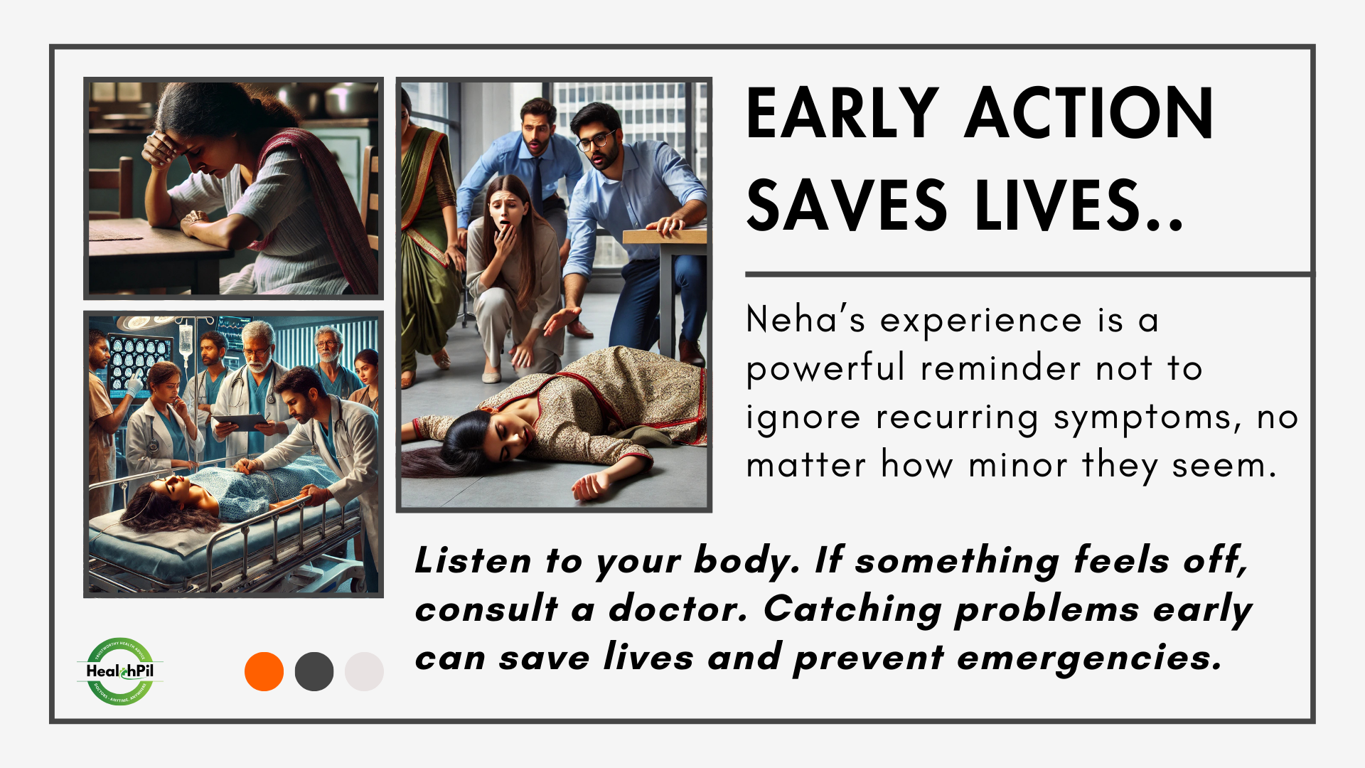 Early action saves lives