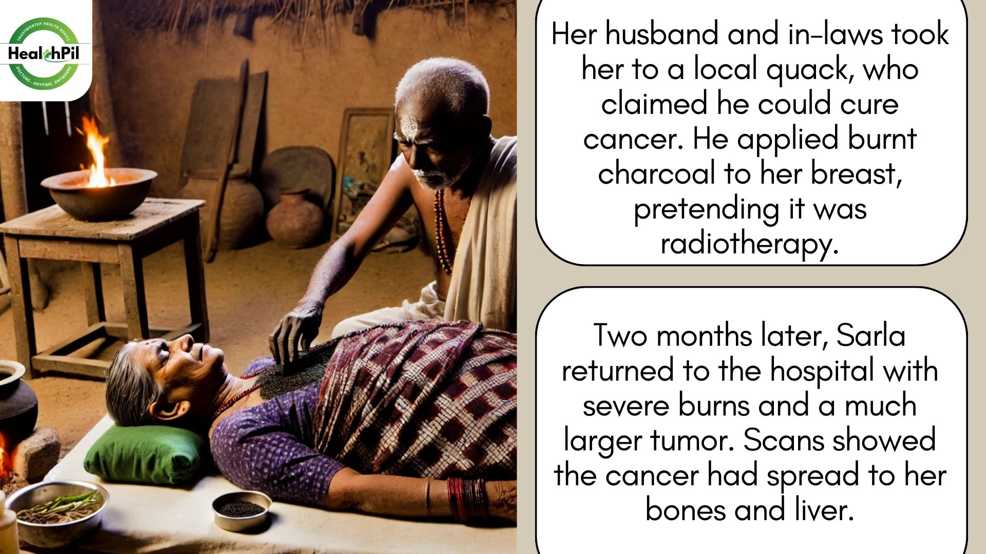 Breast cancer patient