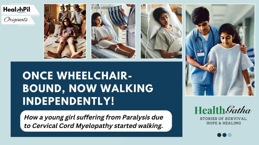ONCE WHEELCHAIR- BOUND, NOW WALKING INDEPENDENTLY!