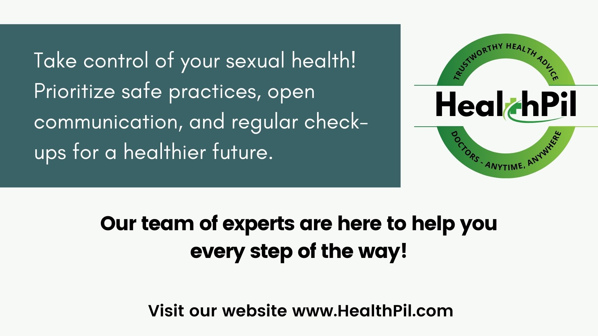 Take control of your sexual health!