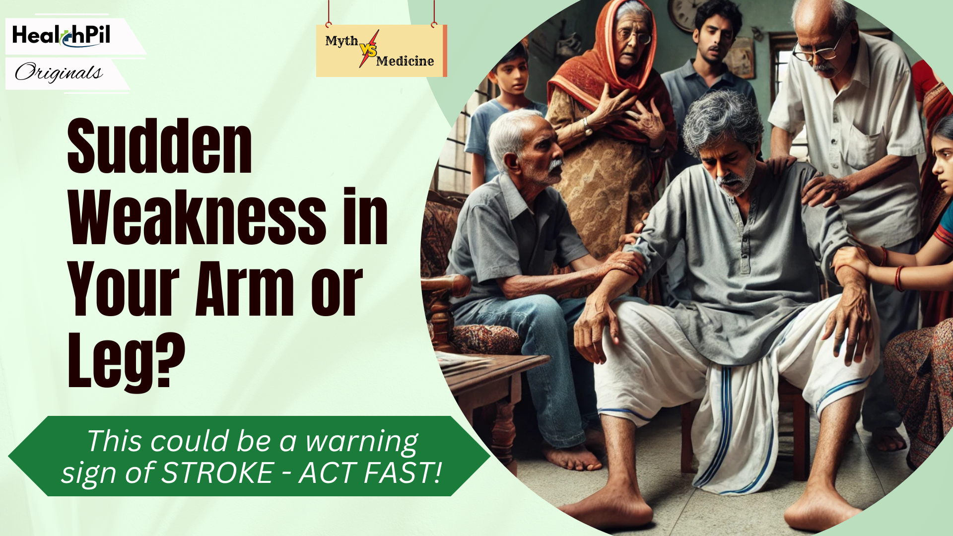 Sudden Weakness i Your Arm or Leg?