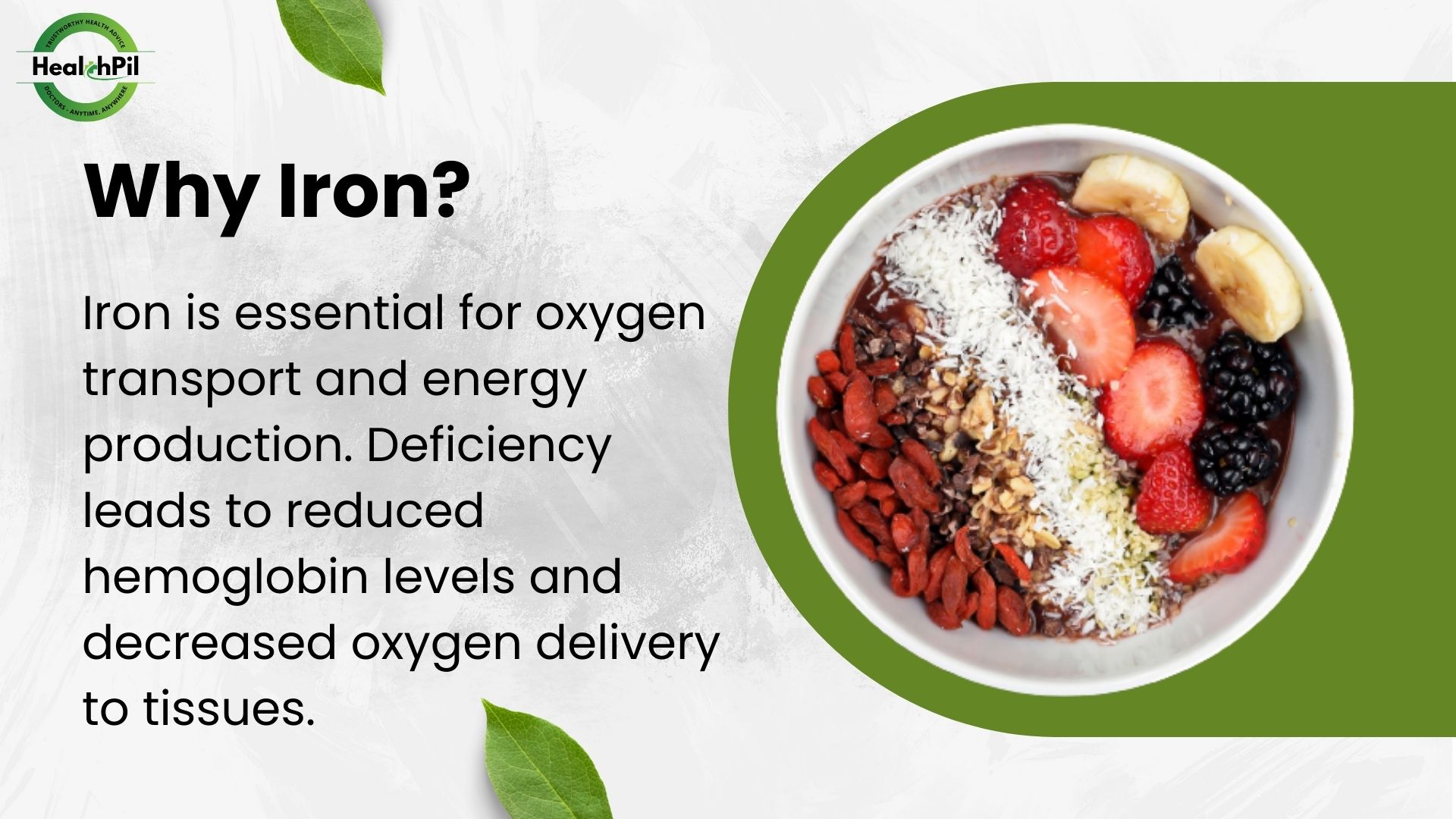 Why iron?