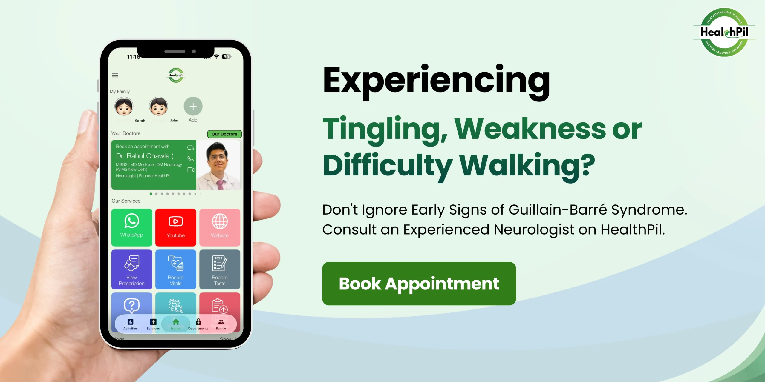 Consult for Guillain-Barré Syndrome