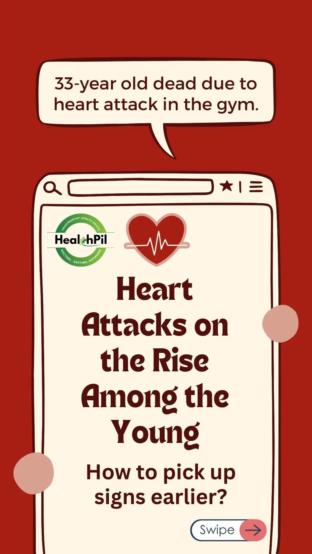 Heart attacks on the rise among the young