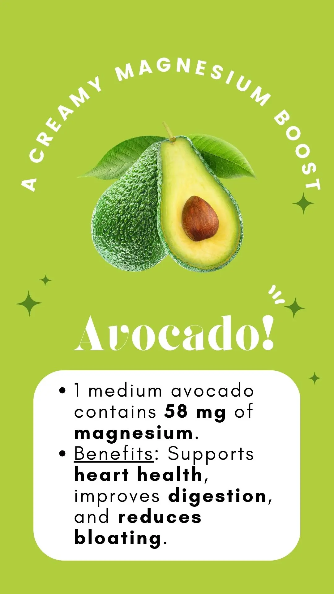 A creamy magnesium boost