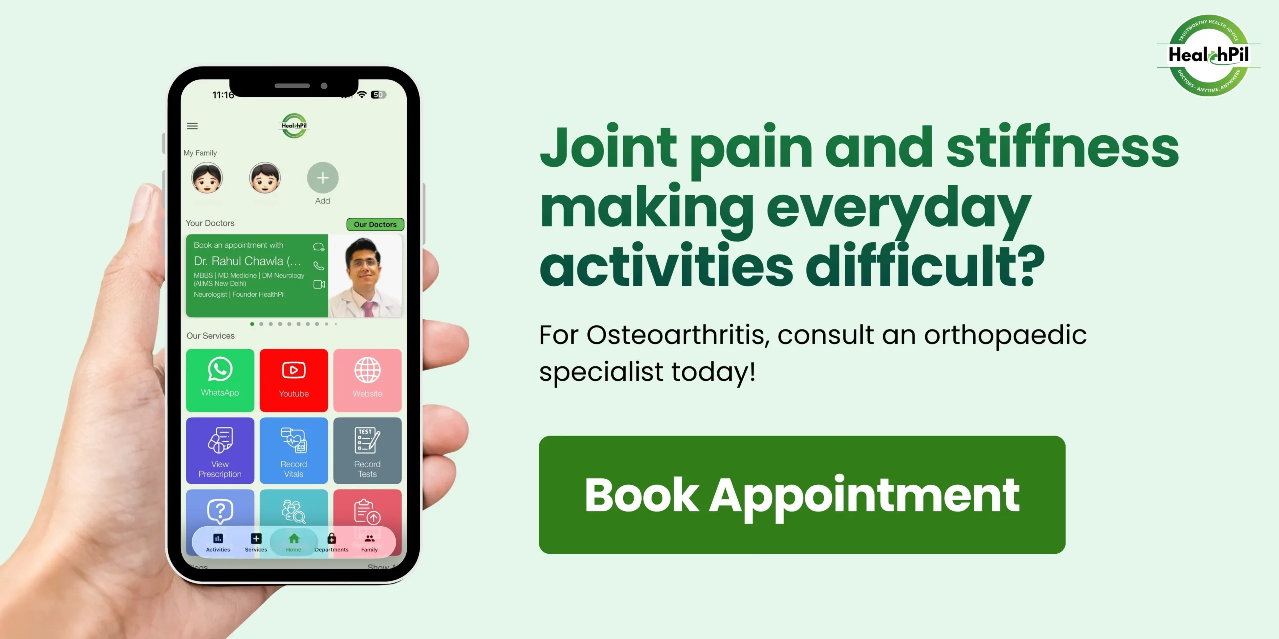 Knee Pain problem Knee Pain Online Consultation