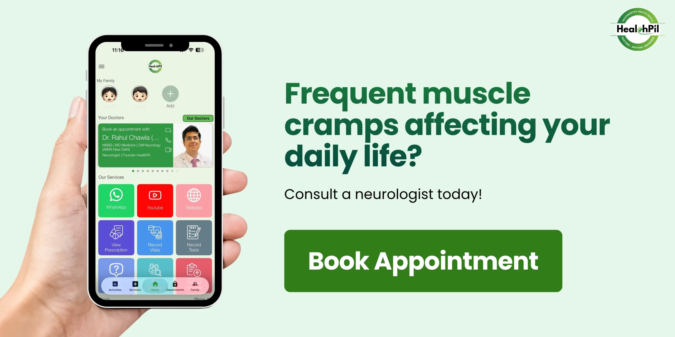 Muscle Crapms online consultation Muscle Cramps