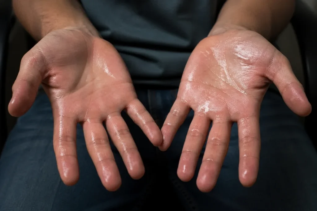 excessive sweating hyperhidrosis condition sweating